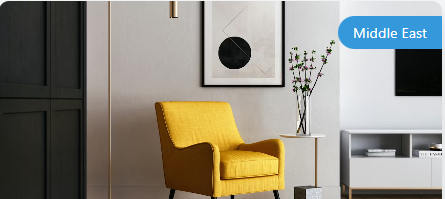 High-Performance White Concrete Furniture